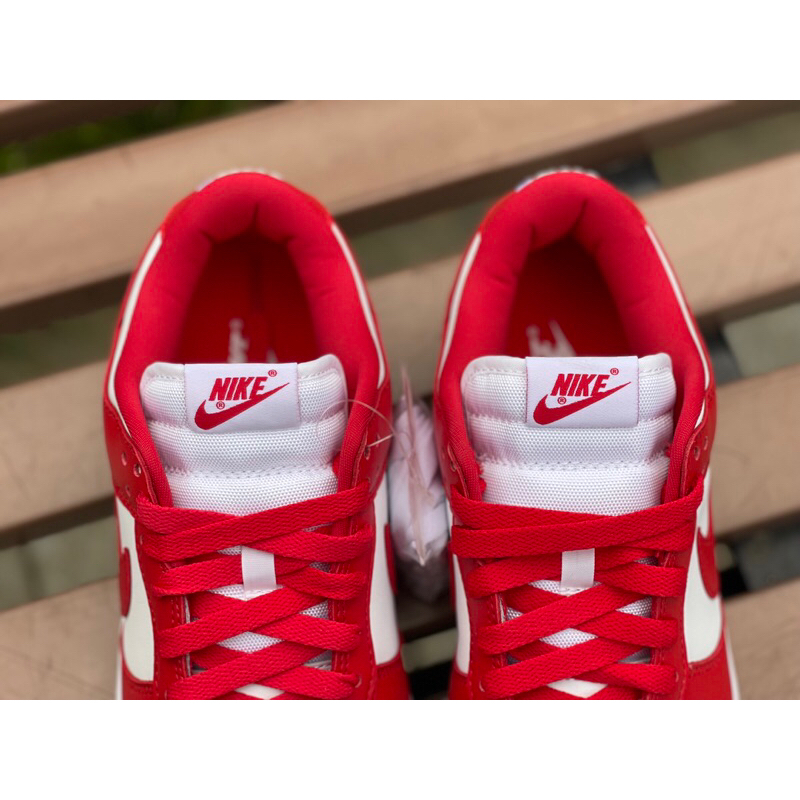 The best dunk low! giày sneaker dunk low "unc red"