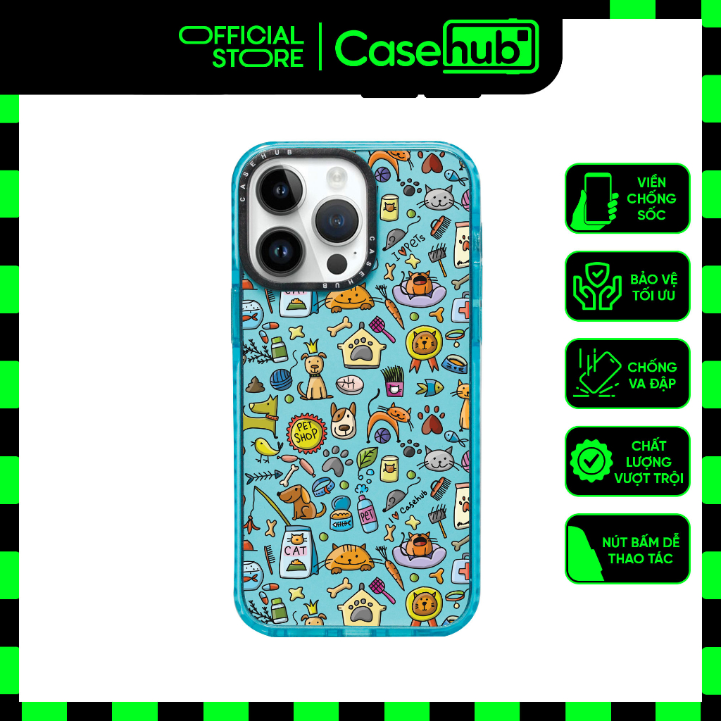 Ốp lưng iPhone Signature Collection | Pet Shop | Ốp chống sốc độc quyền thiết kế bởi Casehub