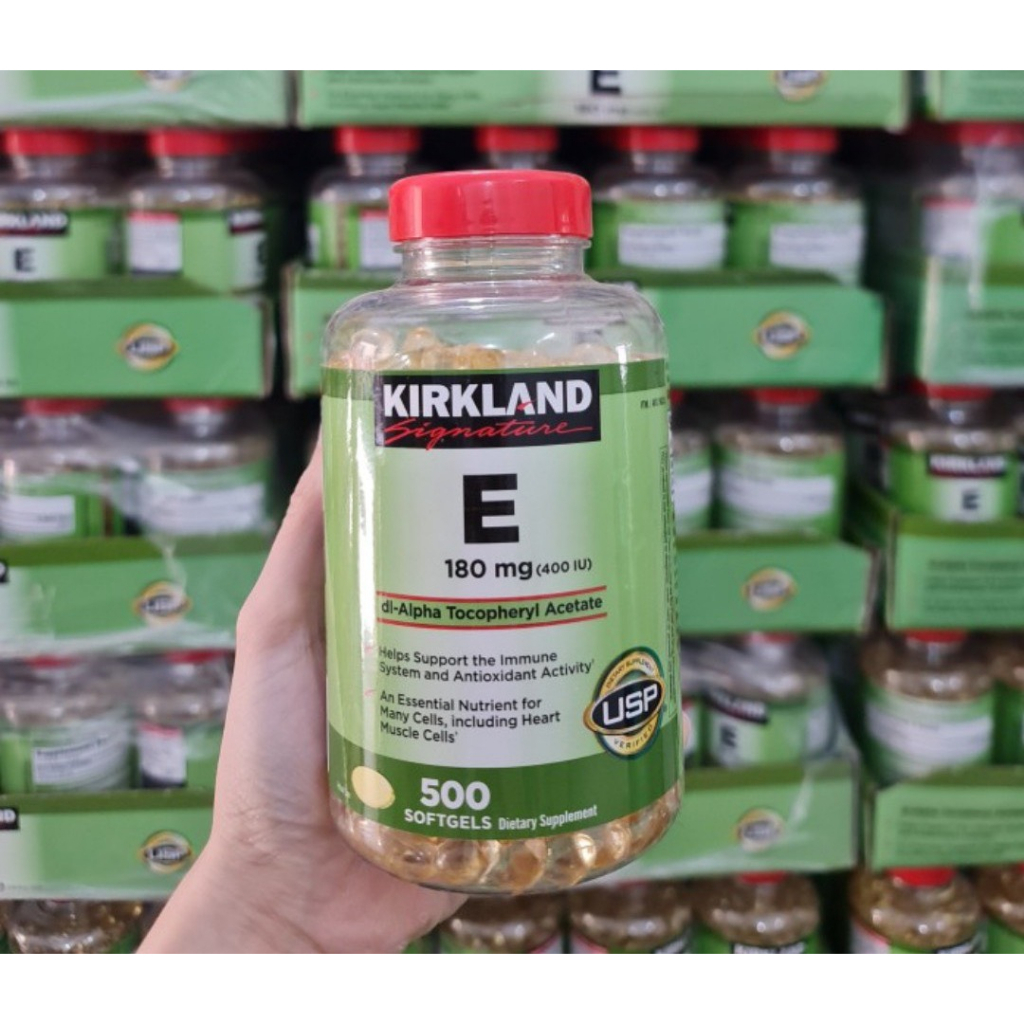 Vitamin E 400 IU 500 Viên Kirkland Của Mỹ