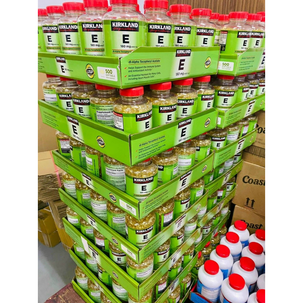 Vitamin E 400 IU 500 Viên Kirkland Của Mỹ