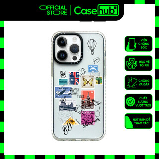 Ốp lưng iPhone Signature Collection | Stamp | Màu Trắng chống sốc độc quyền thiết kế bởi Casehub