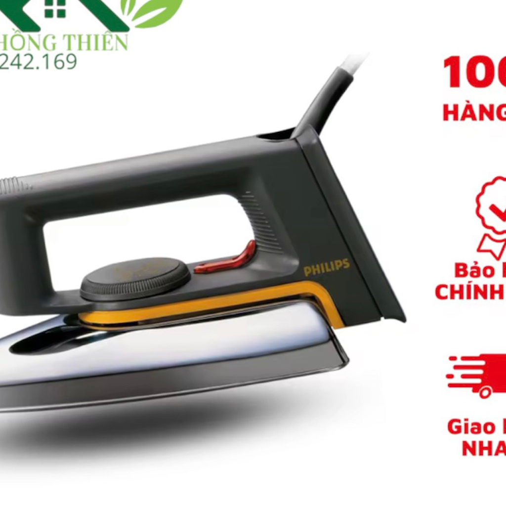 Bàn Ủi Khô Philips HD1172 Hàng Chính Hãng