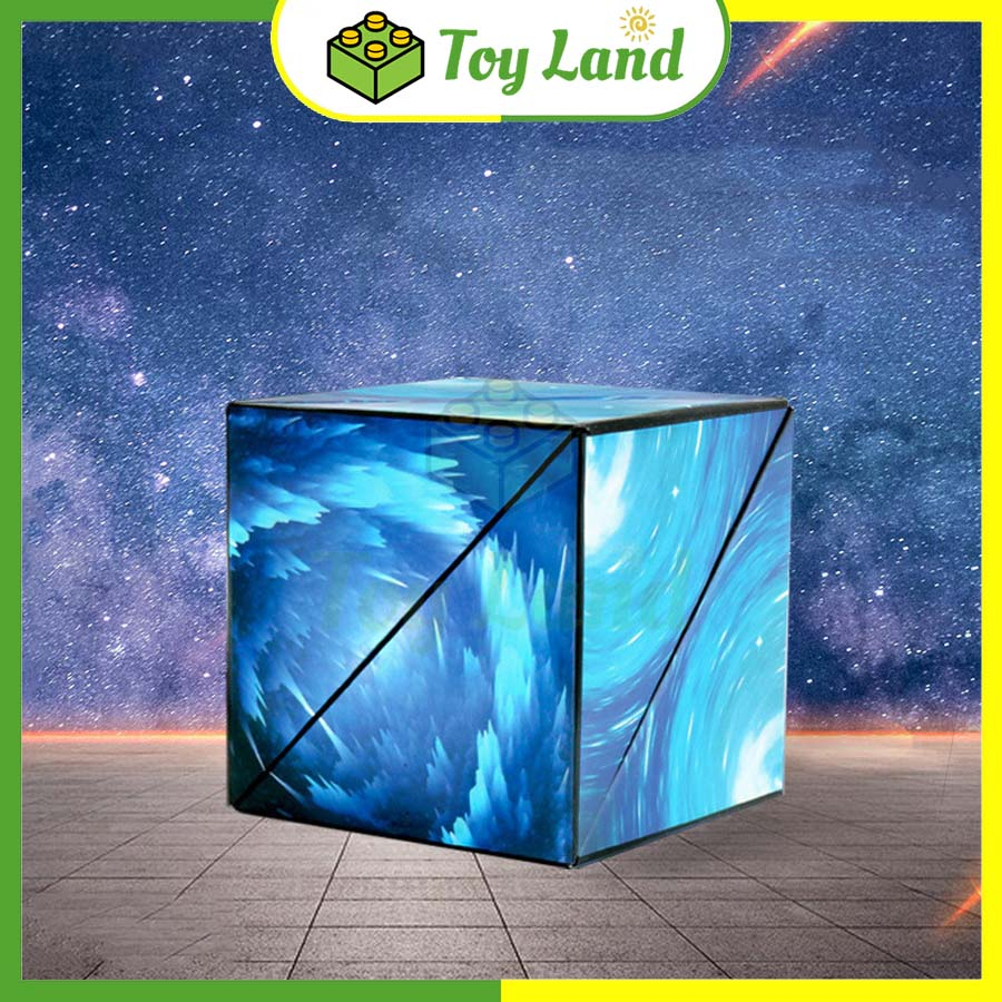 Khối Đồ Chơi Biến Hình Galaxy Có Nam Châm Magnetic Magic Cube Rubik Xếp Hình Hình Học 3D