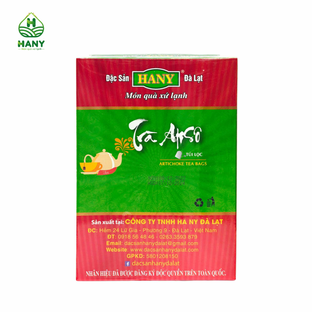 Trà Atiso HANY túi lọc 50 túi Đặc Sản Đà Lạt