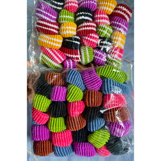 🔥Xả Kho, Set 10 Cột Tóc Bản Lớn, Nhiều Màu (Bản Lớn)
