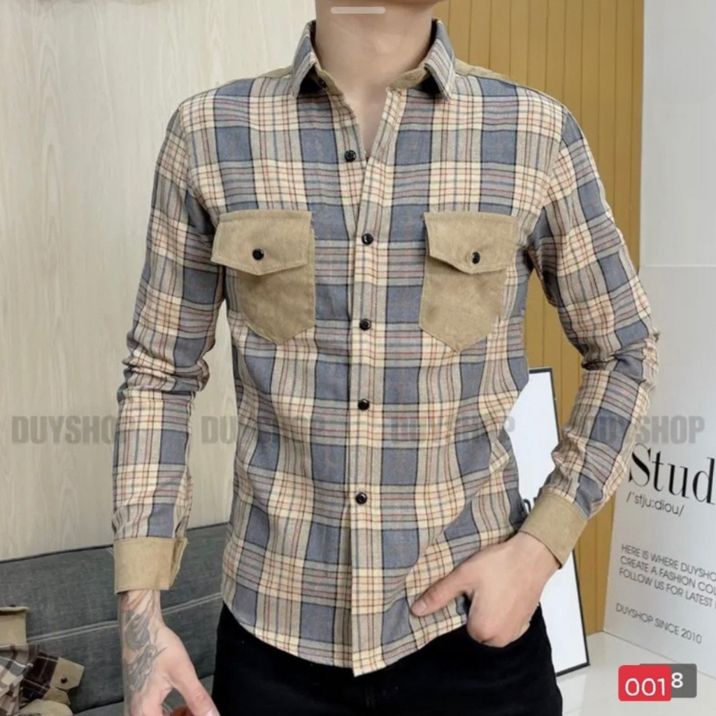 SƠ MI NAM  cao cấp mềm mịn trắng thêu lông vũ có hình thật