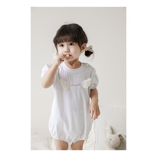 Bodysuit đính cánh thiên thần cho bé