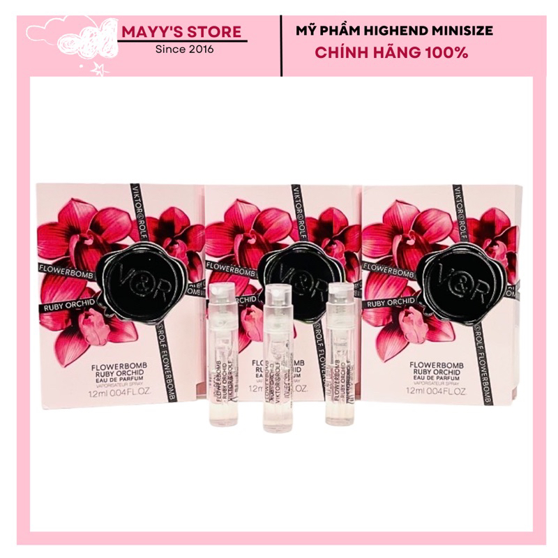Vial Nước Hoa Nữ Viktor & Rolf Flowerbomb Ruby Orchid 1.2ml