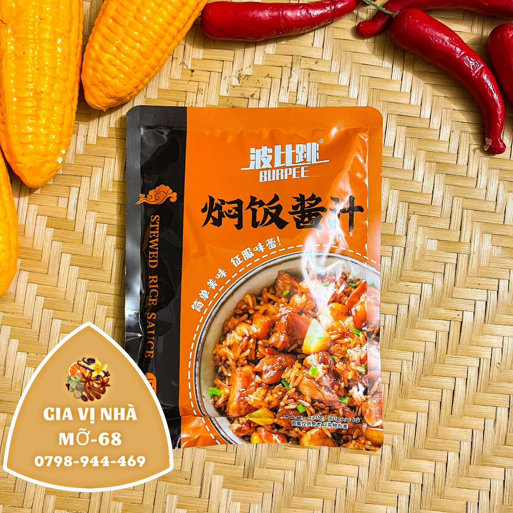 Nước sốt gia vị cho món cơm kiểu Trung Hoa hiệu Bobby- gói 120gr