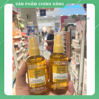   Bill Pháp  Tinh dầu dưỡng tóc Dessange Extreme 3 Huiles của Pháp giúp dưỡng phục hồi tóc yếu tóc hư tổn 