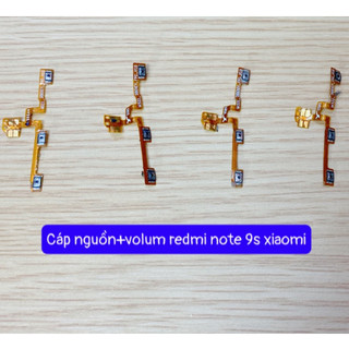 Cáp nguon + volum Xiaomi Redmi Note 9S/Redmi note 9 pro