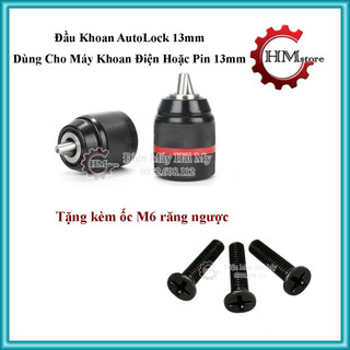 Đầu khoan autolock 13mm - Đầu khoan tự động, dùng thay thế hoặc chuyển đổi từ đầu vít hoặc bulon sang đầu kẹp