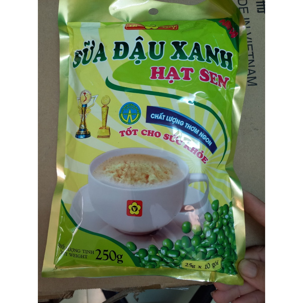 SỮA ĐẬU XANH HẠT SEN 250G