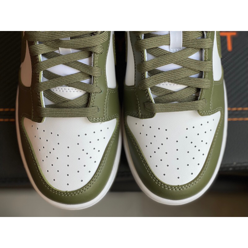 The best dunk! Giày sneaker dunk low "medium olive"DD1503-120
