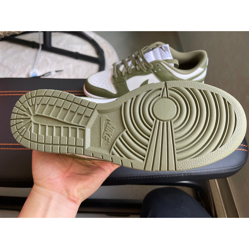 The best dunk! Giày sneaker dunk low "medium olive"DD1503-120