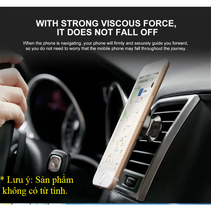 Bộ 2 miếng kim loại dán lưng Đt dùng với giá đỡ nam châm trên oto