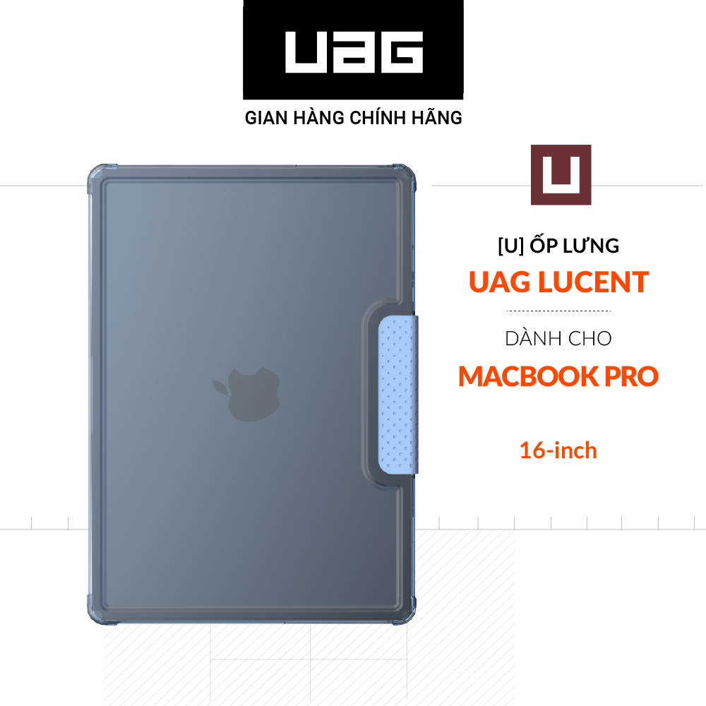 [Mã ELBAU5 giảm 5% tối đa 500K] [U] Ốp lưng UAG Lucent cho MacBook Pro 14"/16" (2021-2023)