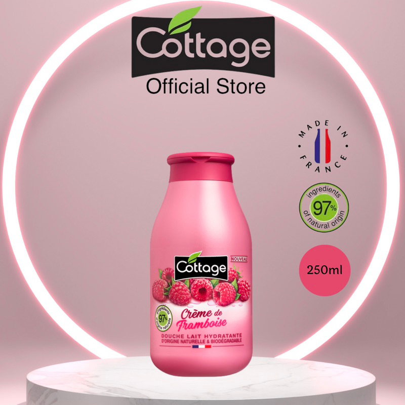 [Hương Trái Mâm Xôi] -Sữa tắm Cottage của Pháp, phân phối chính hãng