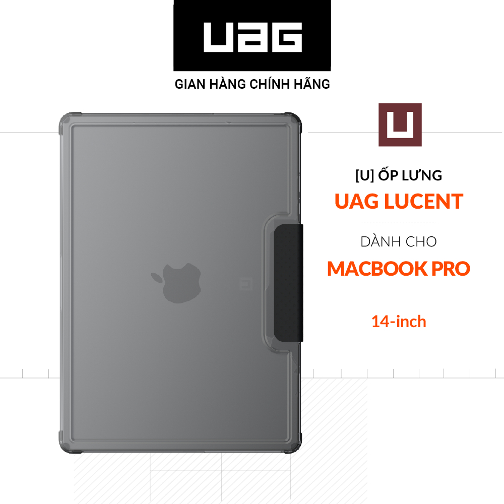 [Mã ELBAU5 giảm 5% tối đa 500K] [U] Ốp lưng UAG Lucent cho MacBook Pro 14"/16" (2021-2023)