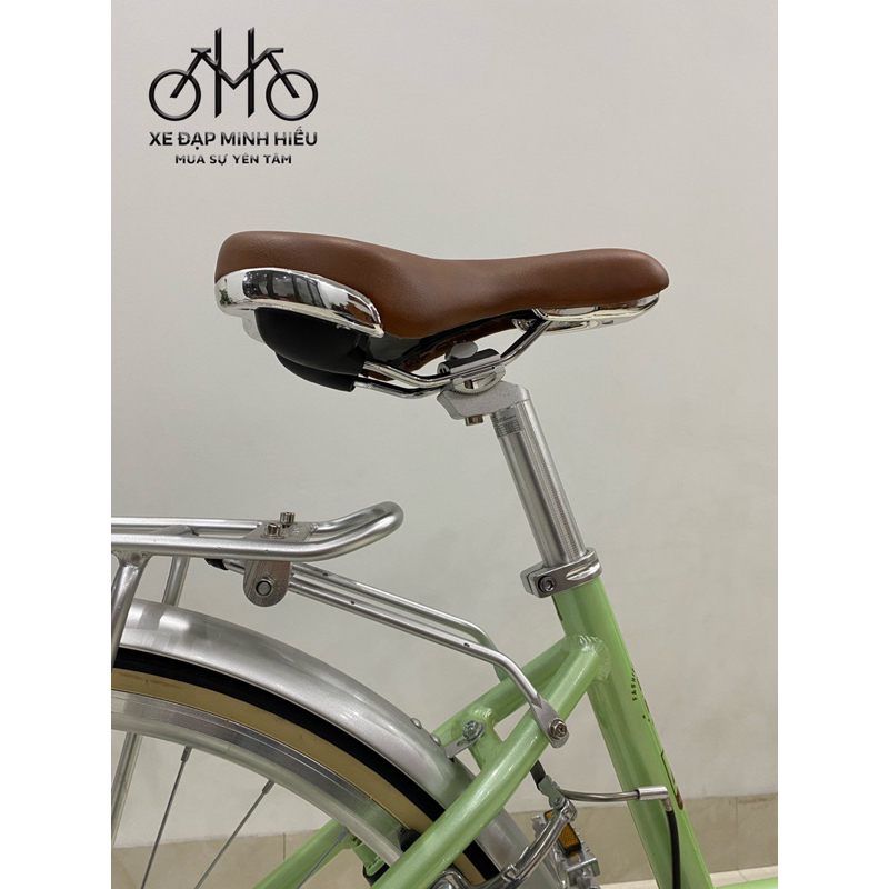 Xe đạp nữ siêu nhẹ khung nhôm Inveter milan V bền bỉ- Xe Đạp Minh Hiếu