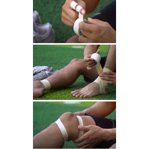 Băng Keo Thể Thao, Băng Keo Thể Thao Nano, Băng Keo Đá Bóng Màu Kem
