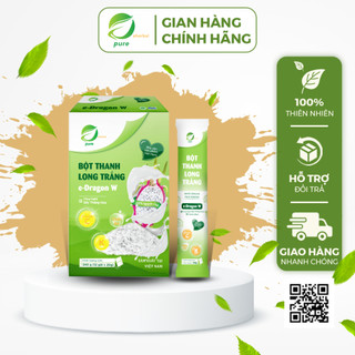 Combo 2 Bột Thanh Long Trắng Eherbal Sấy Thăng Hoa 