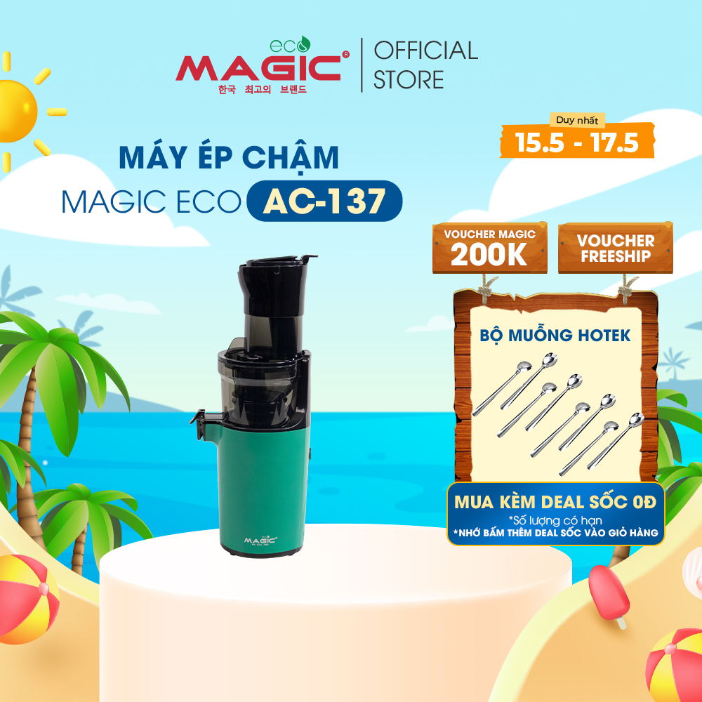 Máy ép chậm miệng rộng Thế hệ mới Magic Eco AC-137