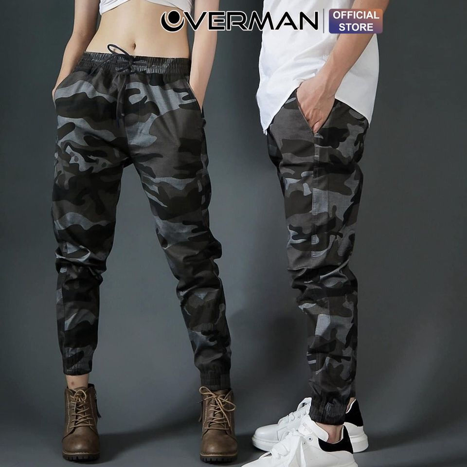 Quần Jogger Rằn Ri lính nam nữ kaki thể thao nam nữ unisex cá tính JO01 - OVERMAN | BigBuy360 - bigbuy360.vn