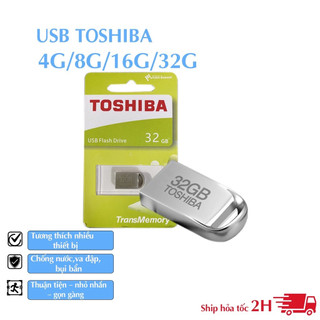 USB TOSHIBA 4GB/8GB/16GB/32GB/64GB nhỏ gọn - USB OTO chống nước -thuận tiện nhỏ nhắn gọn gàng
