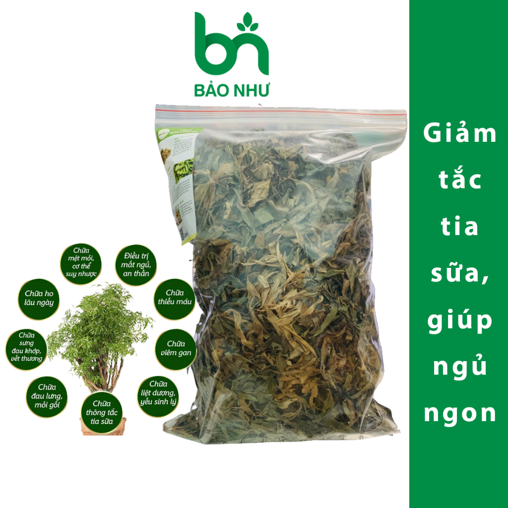 Trà Đinh Lăng Khô Lợi Sữa, giúp ngủ ngon - Loại 1 lá nhiều