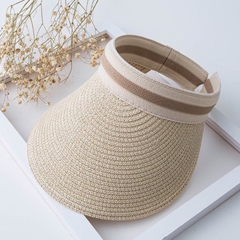 Mũ, Nón cói lưỡi trai gài đầu - mũ thể thao nửa đầu - Cói House