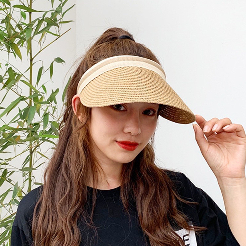 Mũ, Nón cói lưỡi trai gài đầu - mũ thể thao nửa đầu - Cói House