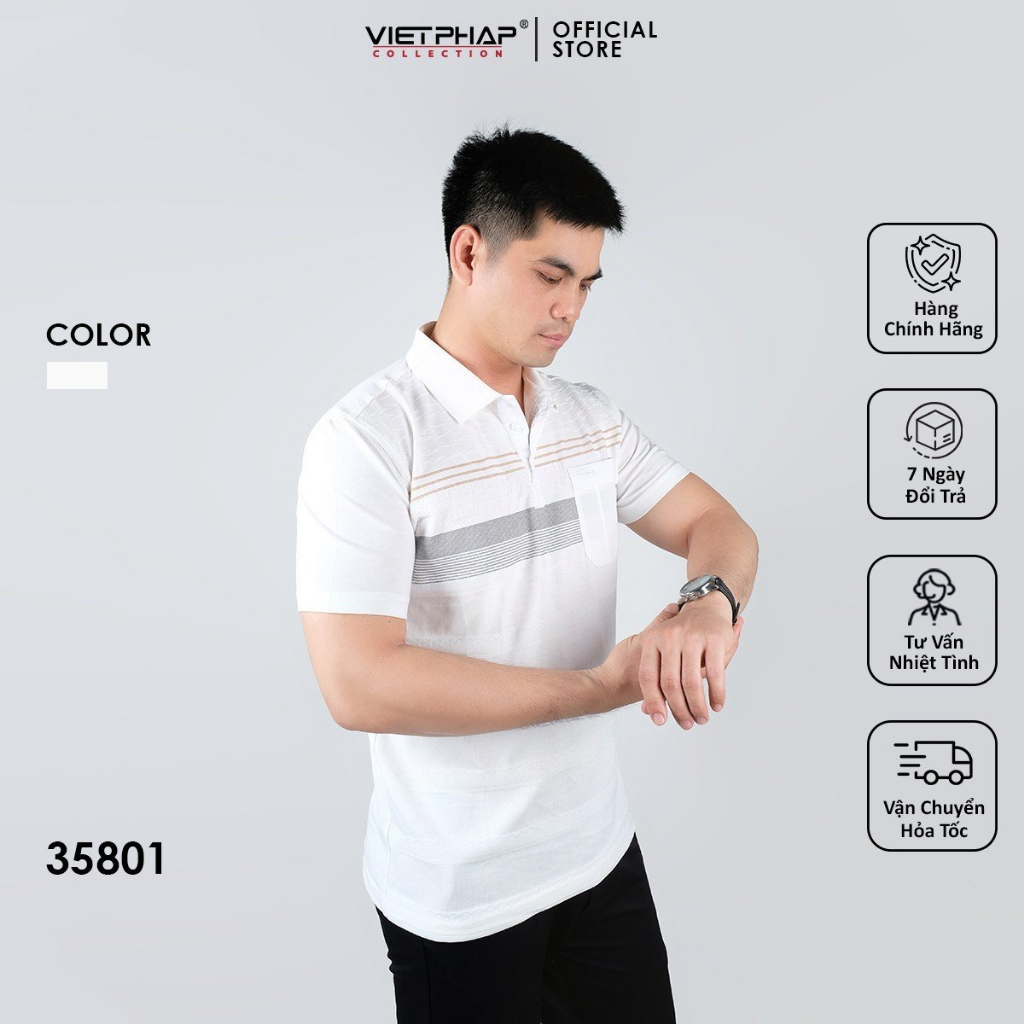 Áo  Thun Dệt Kim VIỆT PHÁP /Form Luxury / thoáng mát - co dãn tốt- chất liệu cotton mềm mịn thấm hút mồ hôi tốt