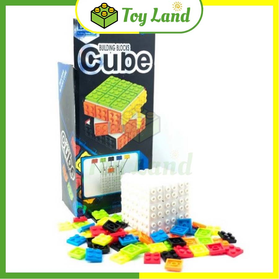 Rubik FanXin Block 3x3 DIY Rubic Biến Thể 3 Tầng Lego Lắp Ráp Đồ Chơi Trí Tuệ