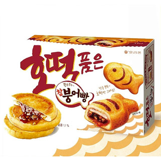 Bánh cá moist & chewy orion vị đậu đỏ hàn quốc 248g