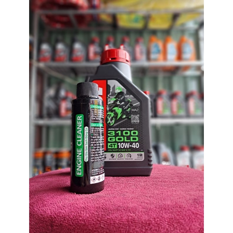 Nhớt Motul 3100 thay cho xe số