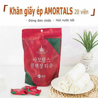 Khăn Nén Viên Kẹo Đa Năng Khăn Du Lịch Rửa Mặt Lau Chùi Đa Năng Viên Tròn Tiện Lợi