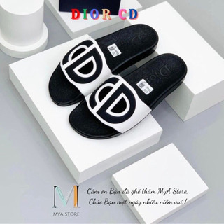 Slide sandal dior big logo cd. dép dior logo to chữ cd