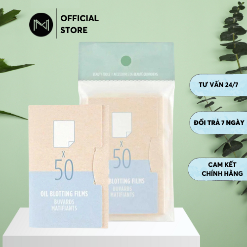 Giấy Thấm Dầu Da Mặt The Face Shop Siêu Sạch Nhờn Hàn Quốc Daily Beauty Tools Oil Blotting Films TFS 50 Miếng