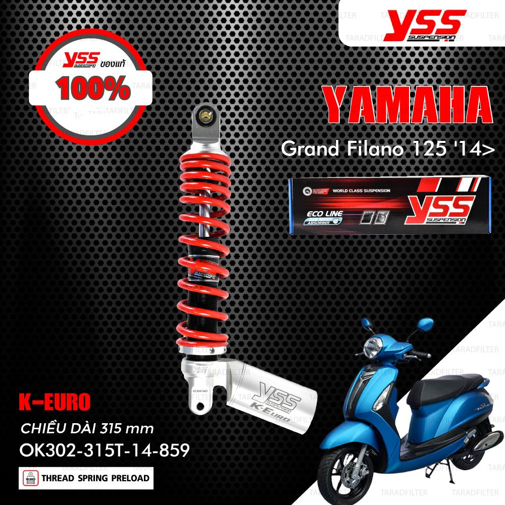 Phuộc Yss Yamaha Freego S/ Grande/ Freego/ Acruzo (YSS K-EURO)