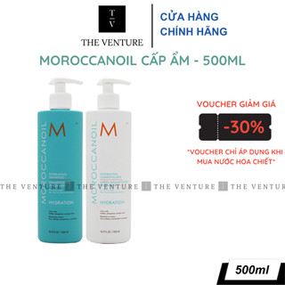 Combo Dầu Gội & Xả Moroccanoil Hydrating Chính Hãng - 500ml