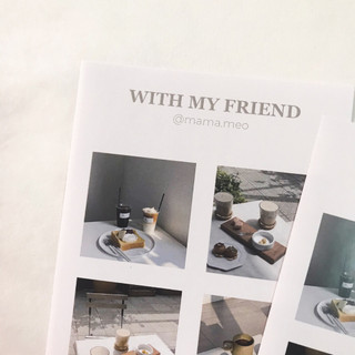 With My Friend Sticker Hình Dán Trang Trí Sổ Tay | Bullet Journal