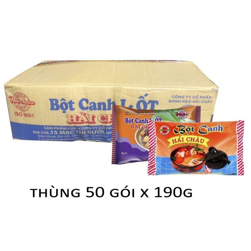 1THÙNG GIA VỊ HẢI CHÂU IOT- không IOT gói 190g