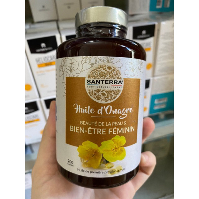 VIÊN UỐNG TINH DẦU HOA ANH THẢO SANTERRA HỘP 200 VIÊN MẪU MỚI