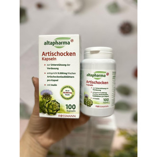 Viên uống mát gan Altapharma Artischocken-Kapseln Đức, 150v