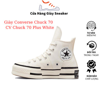 Giày thể thao sneaker cv chuck 70 plus white - bản cao cấp