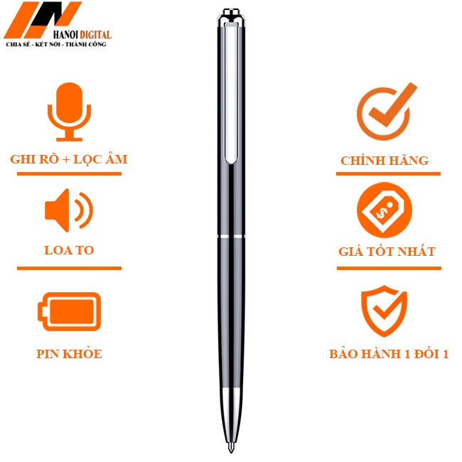 Máy Ghi Âm SUNTECH V2 - 32G Chính Hãng ( nhỏ gọn sễ sử dụng chỉ với một nút bấm )