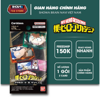 Thẻ nhân phẩm, sưu tập nhân vật My Hero Academia, Bandai, Ánh kim Vol.4, SL 1 gói