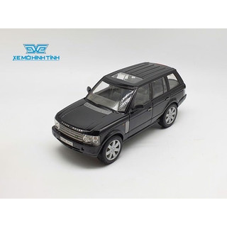 Xe Mô Hình Land Rover Range Rover 1:24 WELLY (ĐEN)