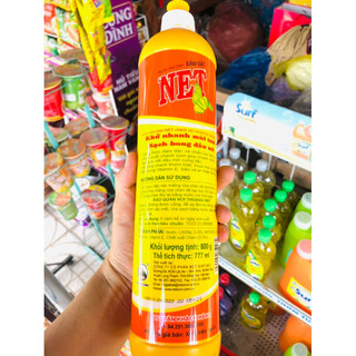 Nước rửa chén Net đậm đặc chai 400g, 800g
